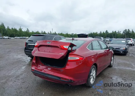 2016 Ford Fusion Se из США, поврежденный, VIN 3FA6P0HD3GR372896